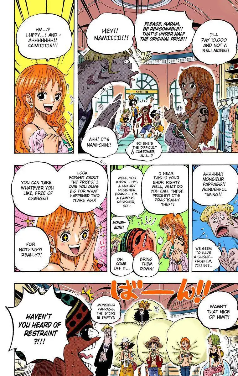 One Piece - Digital Colored Comics Chapter 611 8